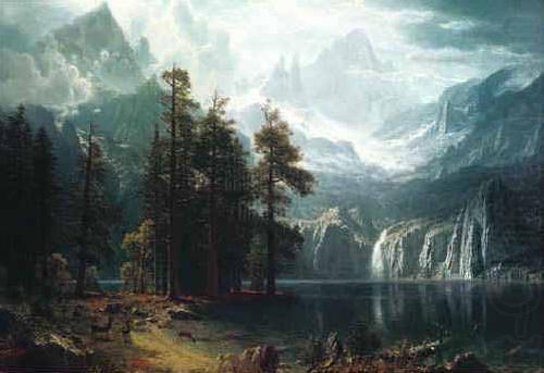 Sierra Nevadas, Albert Bierstadt